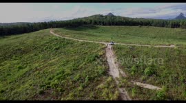 Glass House Mountains - Aerial Drone Footage - Inspire 1