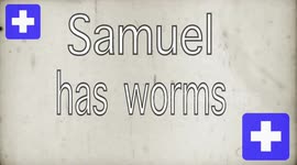 Funny video about  a boy with worms