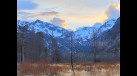 Colorado Rocky Mountain Weather Time Lapse Short