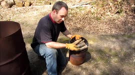 Making charcoal the easy way