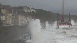 Dawlish hit once more by huge waves
