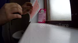 Duck prank with a sticky twist