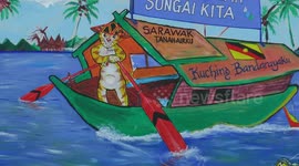 New graffiti in Kuching,Malaysia