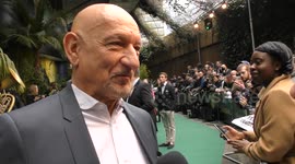 Ben Kingsley Interviews at European Jungle Book Premiere