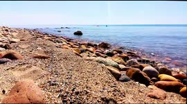 rellaxing Timelapse video in a beach