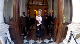 Kimberly Wyatt attends Magnum ice cream event in London