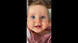 Baby Has The Most Beautiful Eyes