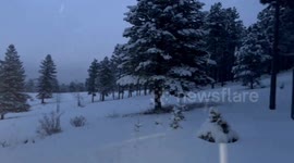 US: Winter Storm Continues To Bring Heavy Snow To Colorado