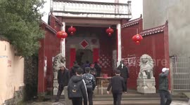 Villagers prepare for special Lunar New Year celebration in China's Jiujiang