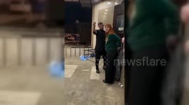 Paramedics Evacuate Injured From Gaza Hospital