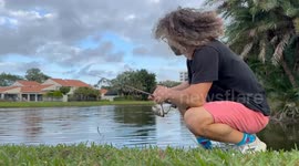 What are the odds? Florida fisherman makes incredible catch...another rod