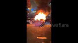 US: Self-Driving Waymo Car Vandalized, Set On Fire In San Francisco’s Chinatown On Lunar New Year’s Day 10