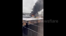 Sweden: Massive Fire Destroys Amusement Park’s New Water Attraction In Gothenburg