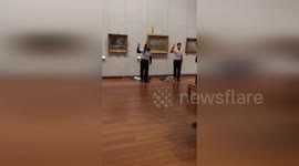 Climate activists attack Monet painting in France