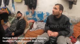 Hamas Cameras Capture Themselves Rigging a Building in Khan Yunis Conflict