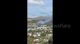 New Zealand: Large Vegetation Fire In Porirua Shuts Parts Of Belmont Regional Park