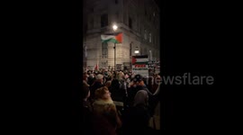 UK: Pro-Palestine Protesters Rally Outside Downing Street After Rafah Airstrikes