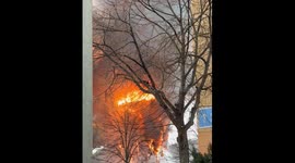 One missing after fire engulfs ride at amusement park in Sweden