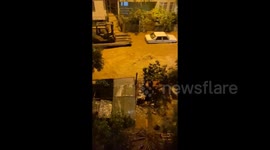 Severe flooding hits Antalya after heavy downpours overnight
