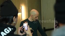 Christian Juul Nielsen at the Aknvas FW24 Runway Show in New York, NY, USA