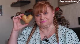 Woman finds heart-shaped spud in her shopping on Valentine's weekend