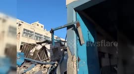 UNRWA's Gaza headquarters destroyed after Israel claim Hamas had tunnel running underneath
