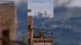 Israel Attacks South Lebanon Town