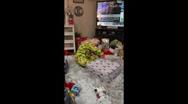 Unwrapping disbelief: Boy unwraps the thrill of PS5 on Christmas