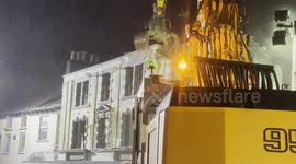Dangerous pub in Kendal has emergency demolition before it collapses.