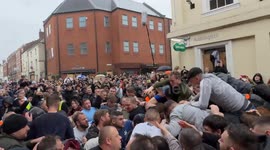 An historic Shrove Tuesday ball game in Warwickshire has been held for the 824th time.