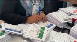 A number of people with disabilities in Makassar came to vote