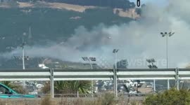 New Zealand: Vegetation Fire Erupts In Port Hills In Christchurch, Evacuation Underway