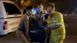 Add video: Police hunt two British men over murder of Burmese businessman in Thai red light district