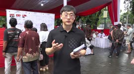 Voting for Indonesia's general elections concludes, counting starts
