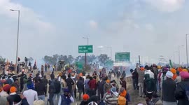 Farmers use kites to curb teargas carrying drones in India