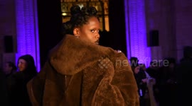 LaQuan Smith FW24 show in New York, NY, USA