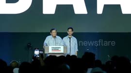 Prabowo Subianto declares victory in Indonesia's presidential race