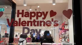 London celebrates Valentine's Day