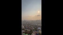 Toxic PM 2.5 air pollution shrouds Bangkok