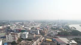 Toxic air pollution responsible for deadly health problems clouds Thailand