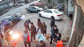 Woman hit in eye by firework while celebrating Lunar New Year