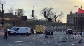 One dead and 21 injured at Super Bowl victory parade shooting in Missouri