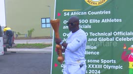 Ghana unveils torch for 13th African Games