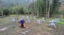 Foreign martial arts enthusiasts celebrate Chinese New Year