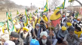 Protesting Farmers Block Rail Tracks In Punjab, Begin 'Rail Roko' Andolan