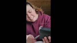 My (Marcie Callewaert) video of opening up my wallet, which I lost it in 20ft of water, 8 months ago.