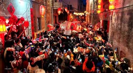 Ancient village's fish lantern festival lights up Chinese New Year with tradition and joy