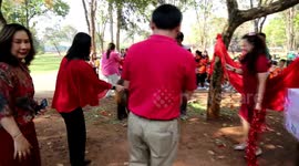 Giant anteaters tie the knot at Thai zoo for Valentine's Day
