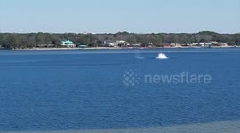 Crews Safely Detonate WWII-Era Bombs In Florida Bay, USA