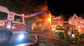 Commercial Building Fire with Collapse, Mount Carmel, Pennsylvania